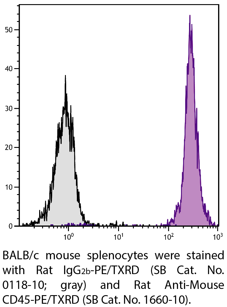 Rat IgG2b-PE/TXRD - 0.1 mg