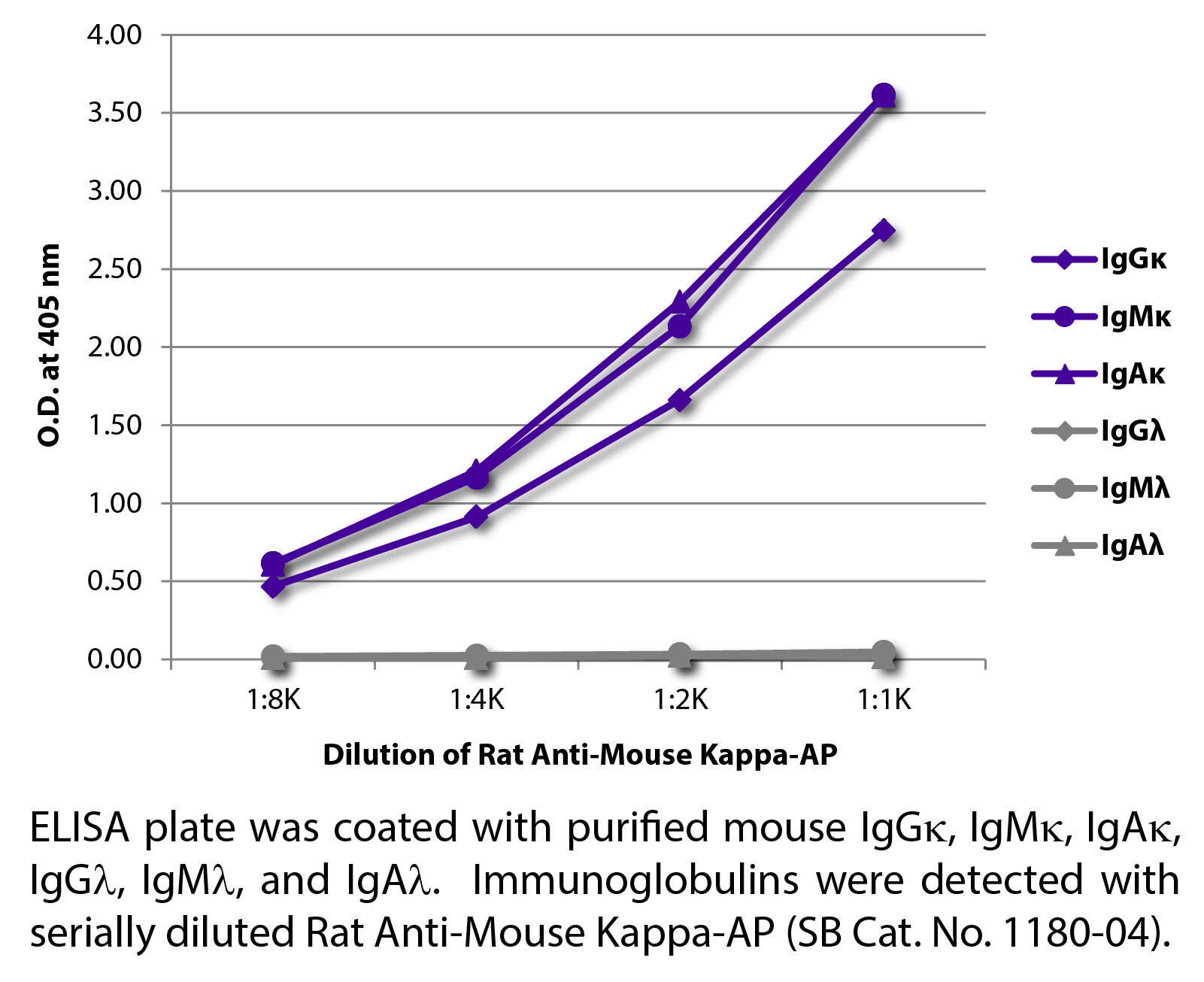 Rat Anti-Mouse Kappa-AP - 1.0 mL