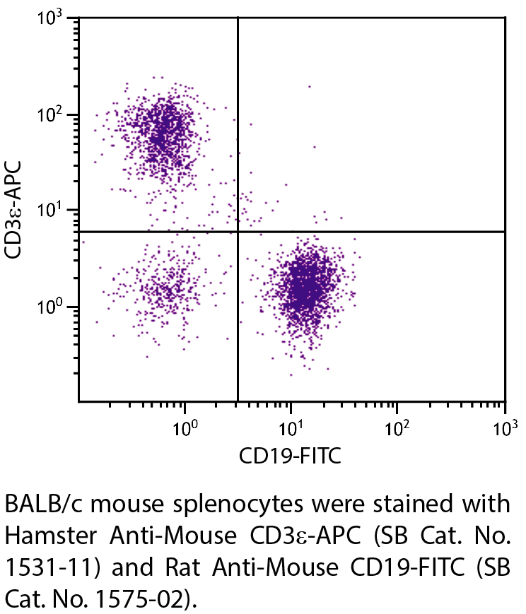 Hamster Anti-Mouse CD3ε-APC - 0.1 mg