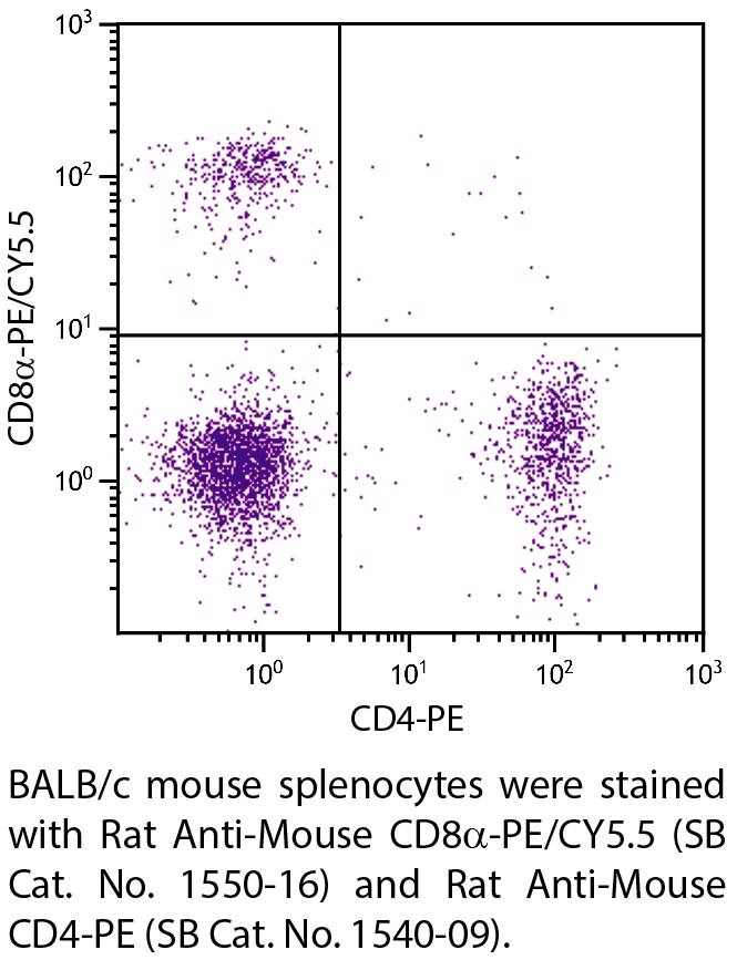 Rat Anti-Mouse CD8α-PE/CY5.5 - 0.1 mg