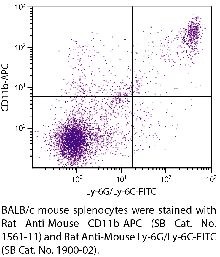 Rat Anti-Mouse CD11b-APC - 0.1 mg