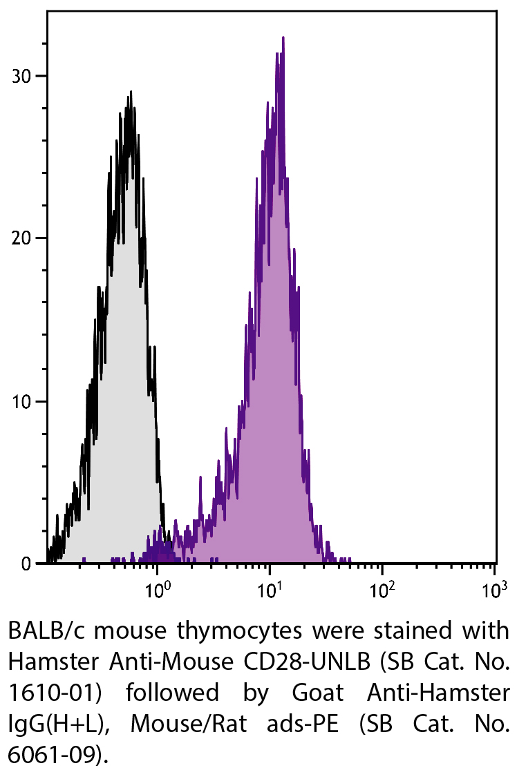 Hamster Anti-Mouse CD28-UNLB - 0.5 mg