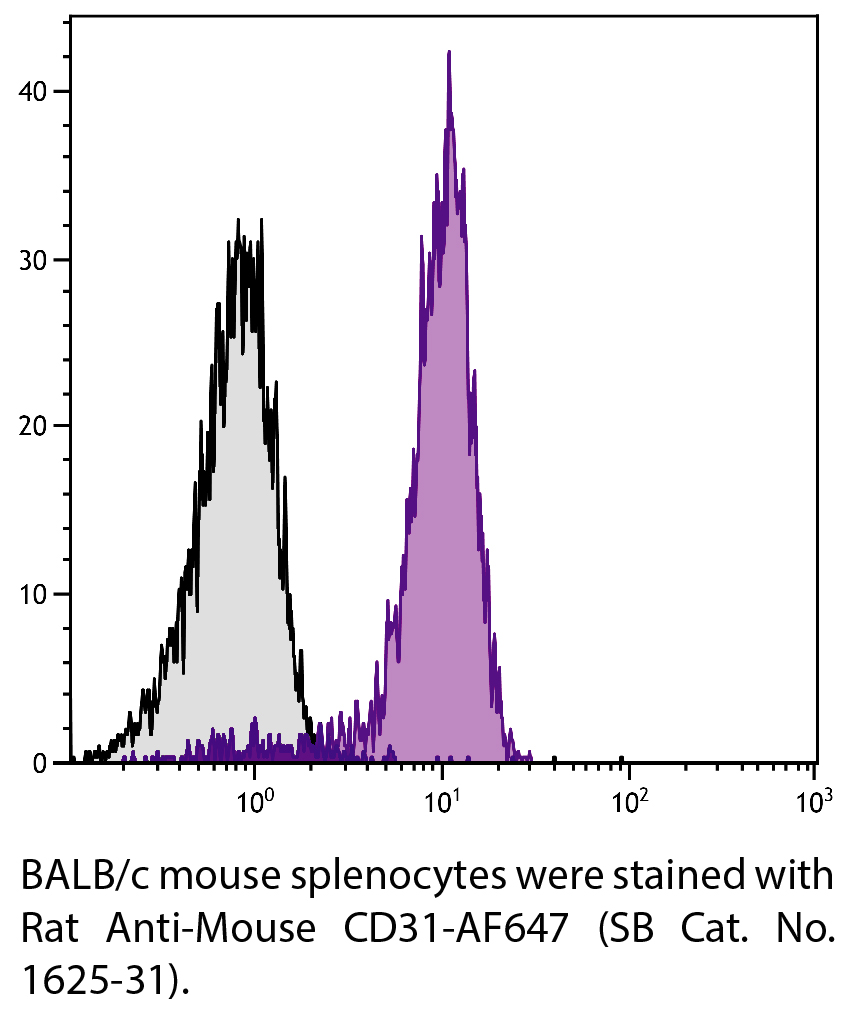 Rat Anti-Mouse CD31-AF647 - 0.1 mg