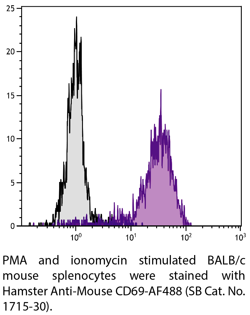 Hamster Anti-Mouse CD69-AF488 - 0.1 mg
