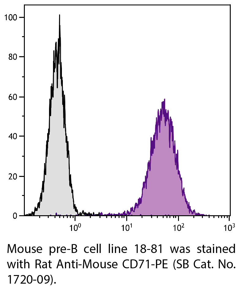 Rat Anti-Mouse CD71-PE - 0.1 mg