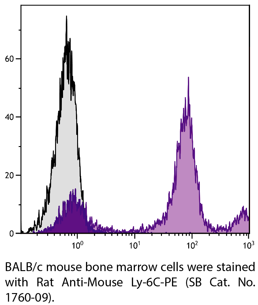 Rat Anti-Mouse Ly-6C-PE - 0.1 mg