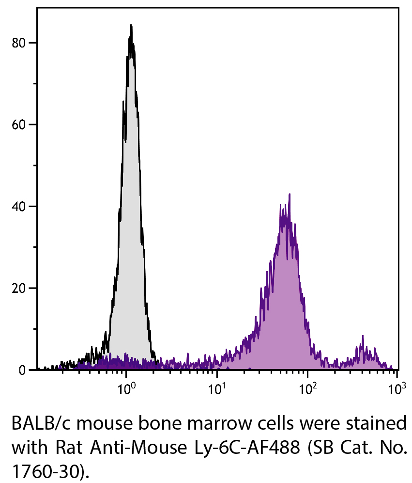 Rat Anti-Mouse Ly-6C-AF488 - 0.1 mg