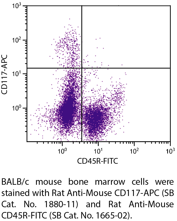 Rat Anti-Mouse CD117-APC - 0.1 mg