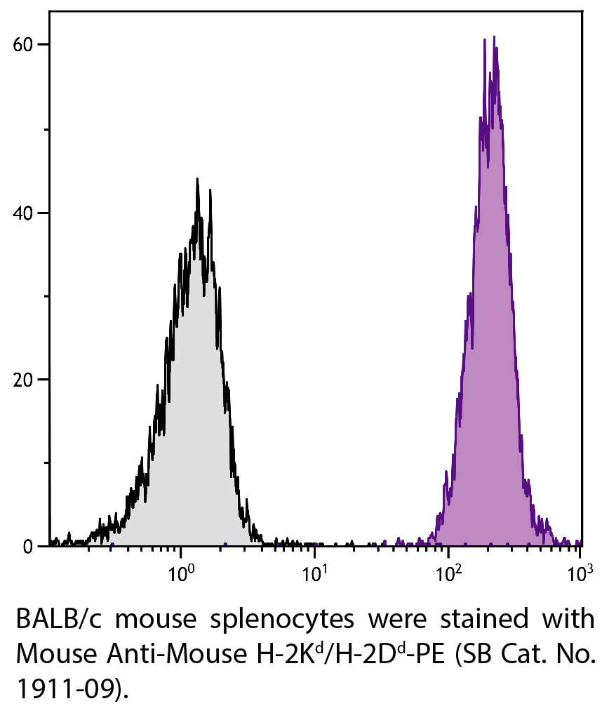 Mouse Anti-Mouse H-2Kd/H-2Dd-PE - 0.1 mg