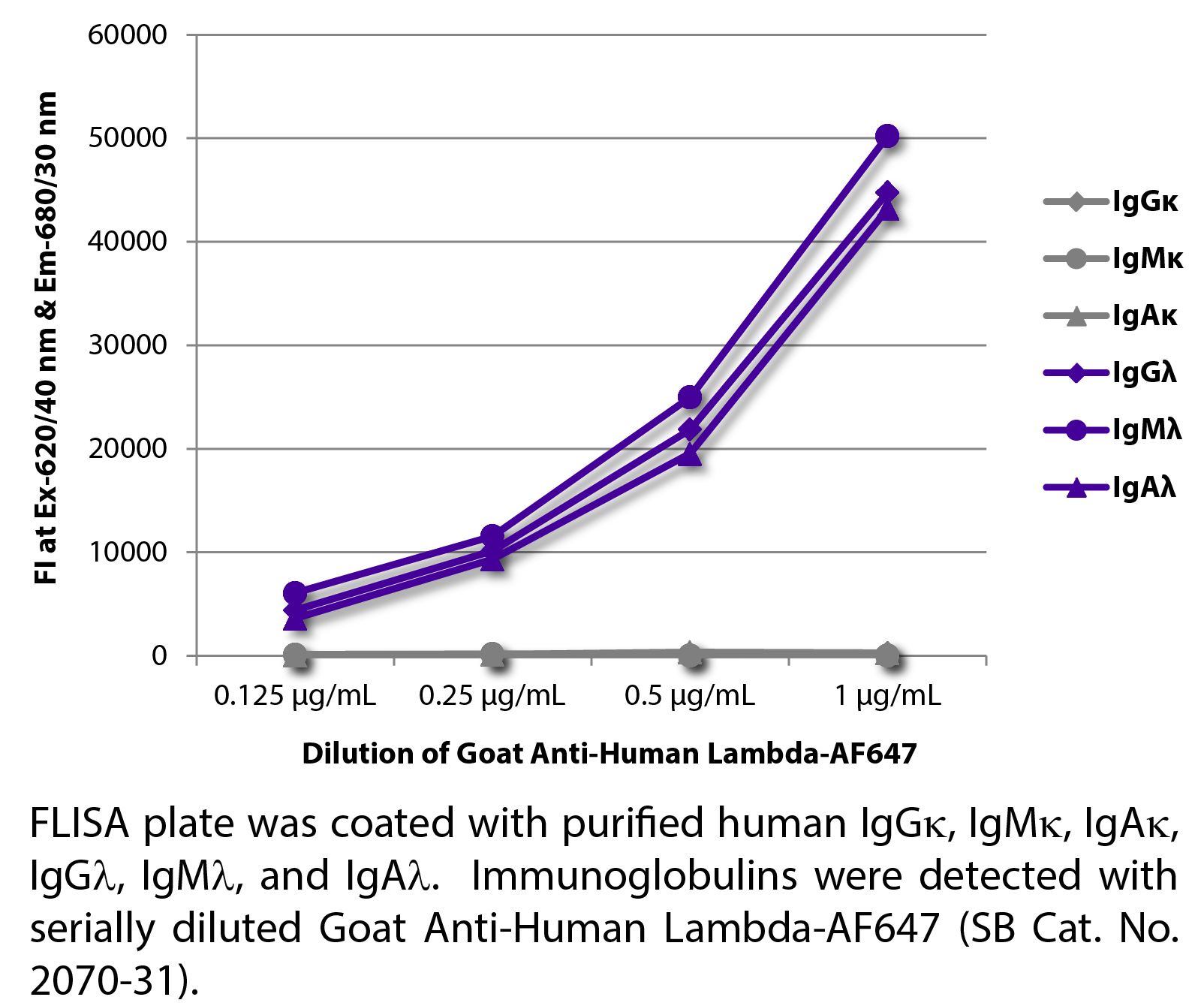 Goat Anti-Human Lambda-AF647 - 1.0 mg