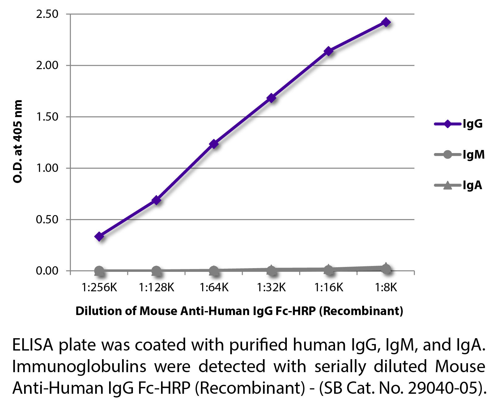 Mouse Anti-Human IgG Fc-HRP (Recombinant) - 0.5 mL