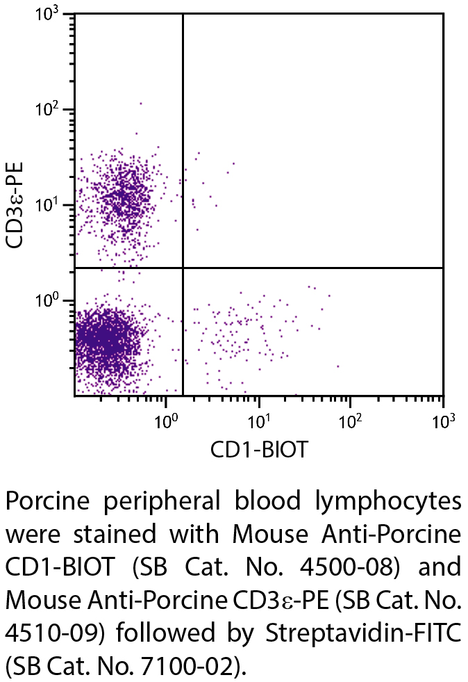 Mouse Anti-Porcine CD1-BIOT - 0.5 mg