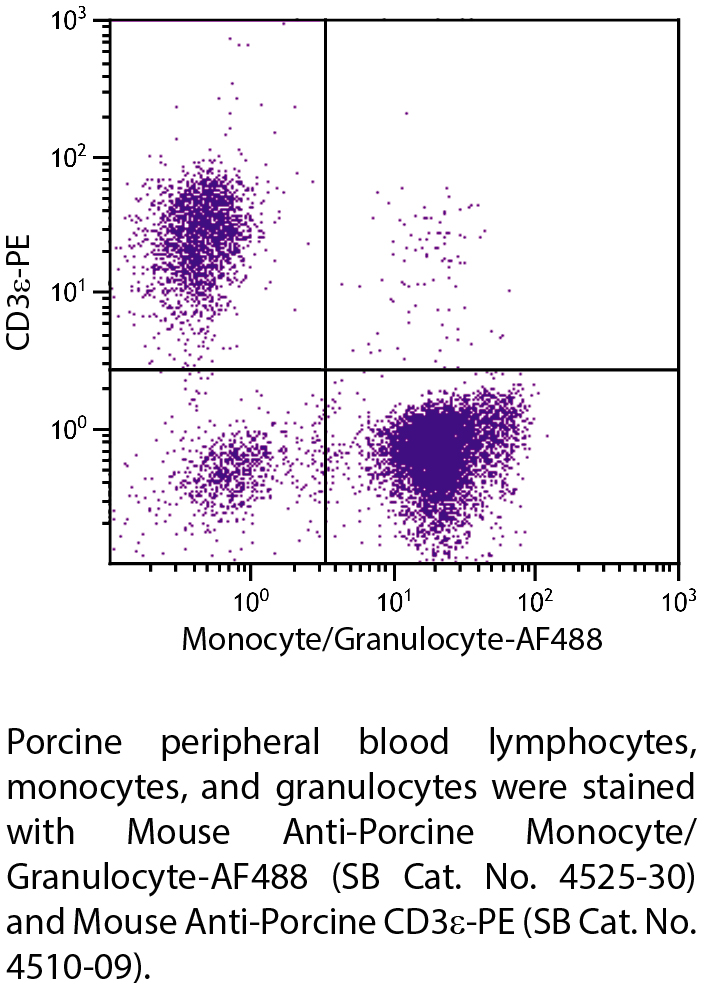 Mouse Anti-Porcine Monocyte/Granulocyte-AF488 - 0.1 mg