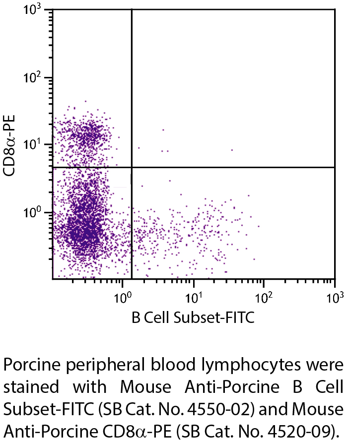 Mouse Anti-Porcine B Cell Subset-FITC - 0.5 mg