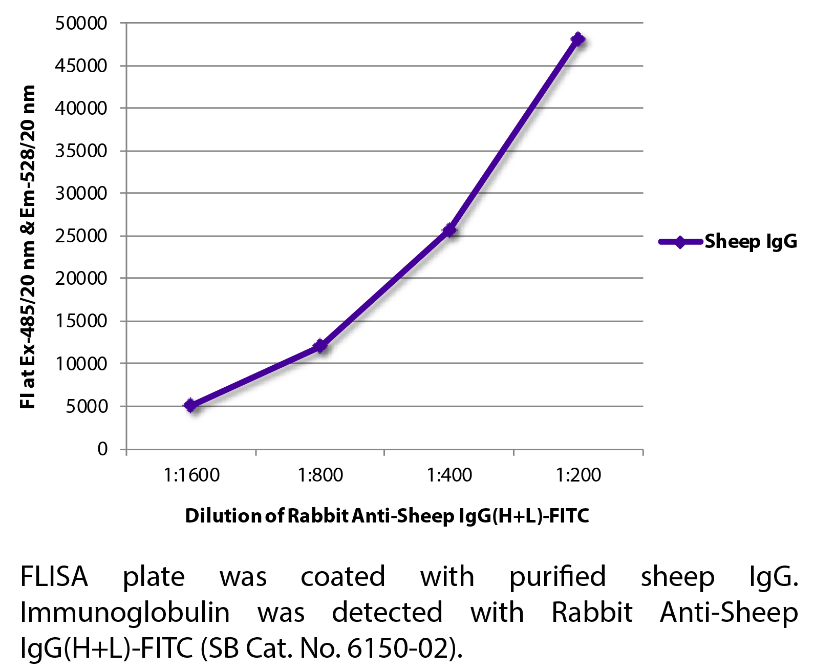 Rabbit Anti-Sheep IgG(H+L)-FITC - 1.0 mg