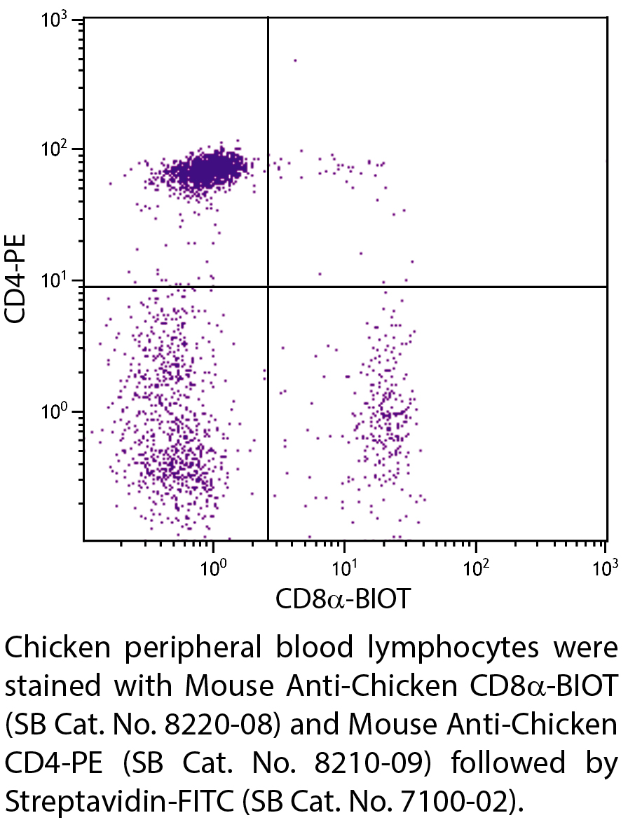 Mouse Anti-Chicken CD8α-BIOT - 0.5 mg