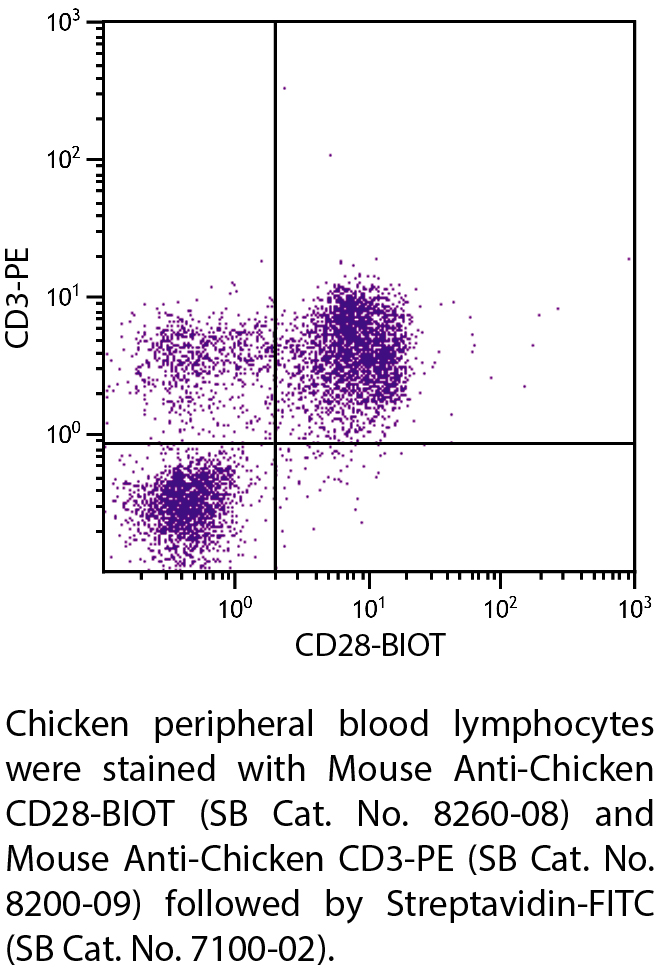 Mouse Anti-Chicken CD28-BIOT - 0.5 mg