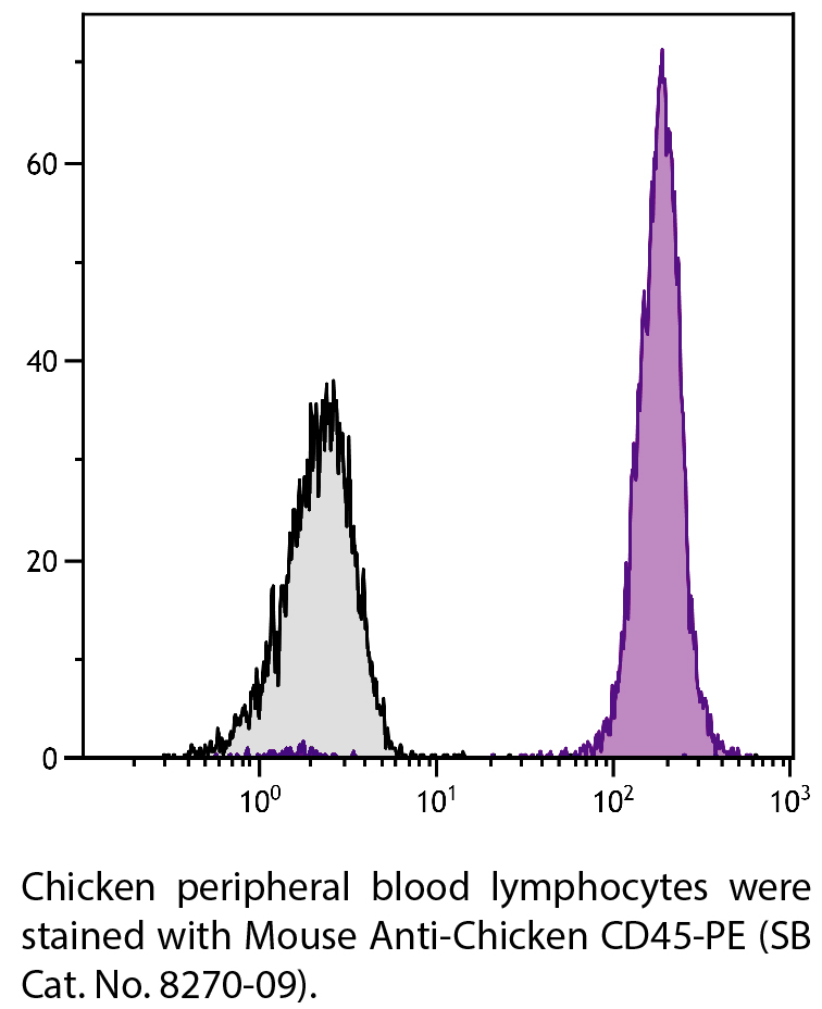 Mouse Anti-Chicken CD45-PE - 0.1 mg