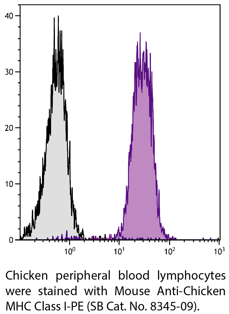 Mouse Anti-Chicken MHC Class I-PE - 0.1 mg