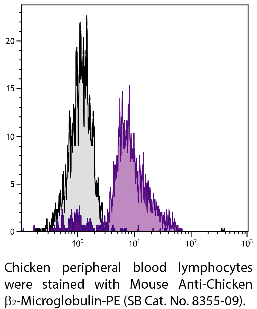 Mouse Anti-Chicken β2-Microglobulin-PE - 0.1 mg