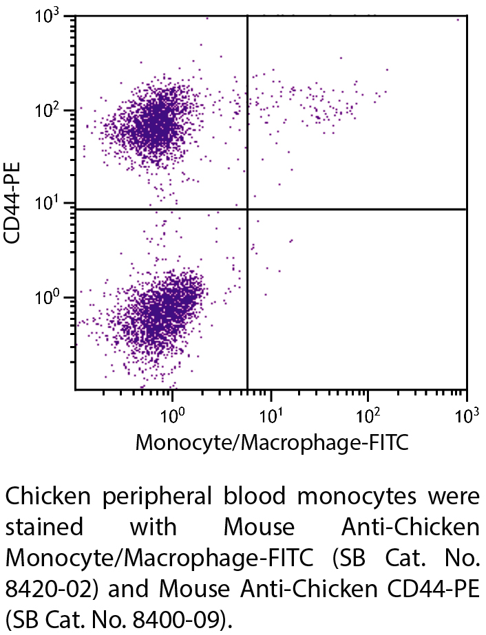 Mouse Anti-Chicken Monocyte/Macrophage-FITC - 0.5 mg