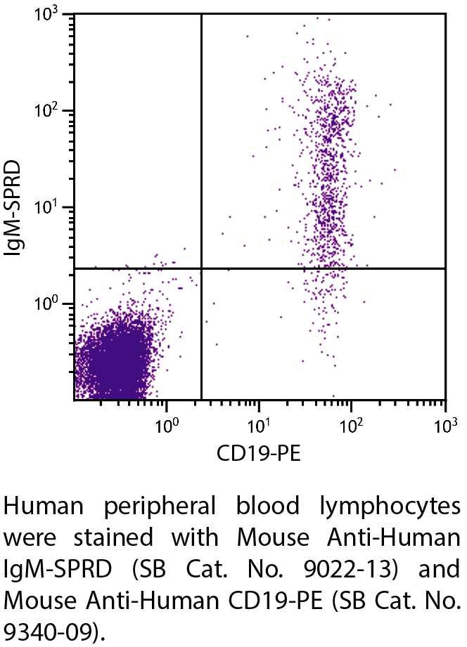 Mouse Anti-Human IgM-SPRD - 0.1 mg