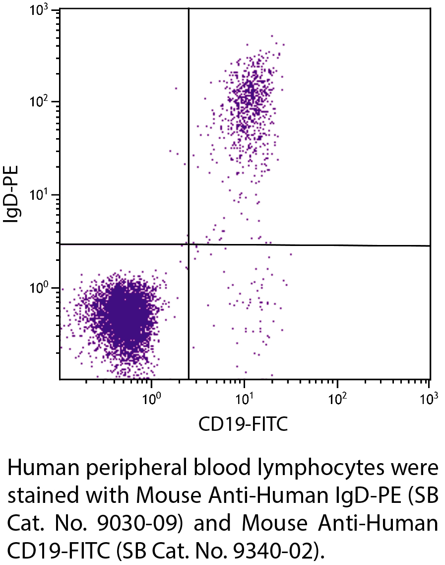 Mouse Anti-Human IgD-PE - 0.1 mg