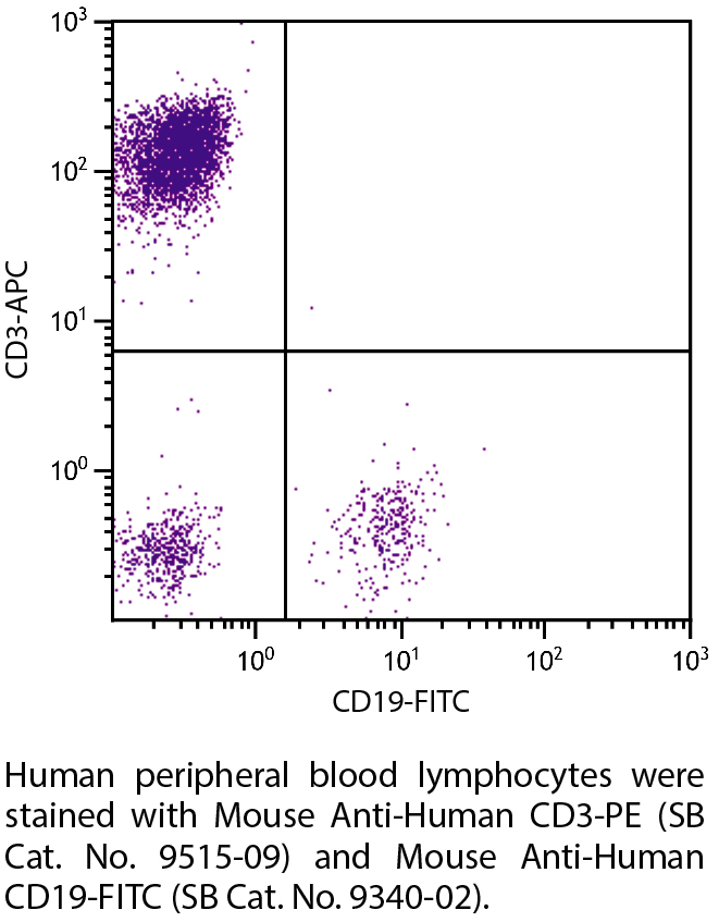 Mouse Anti-Human CD3-PE - 100 tests