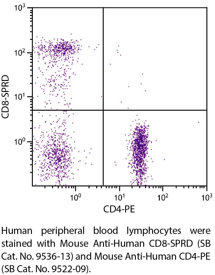 Mouse Anti-Human CD8-SPRD - 100 tests