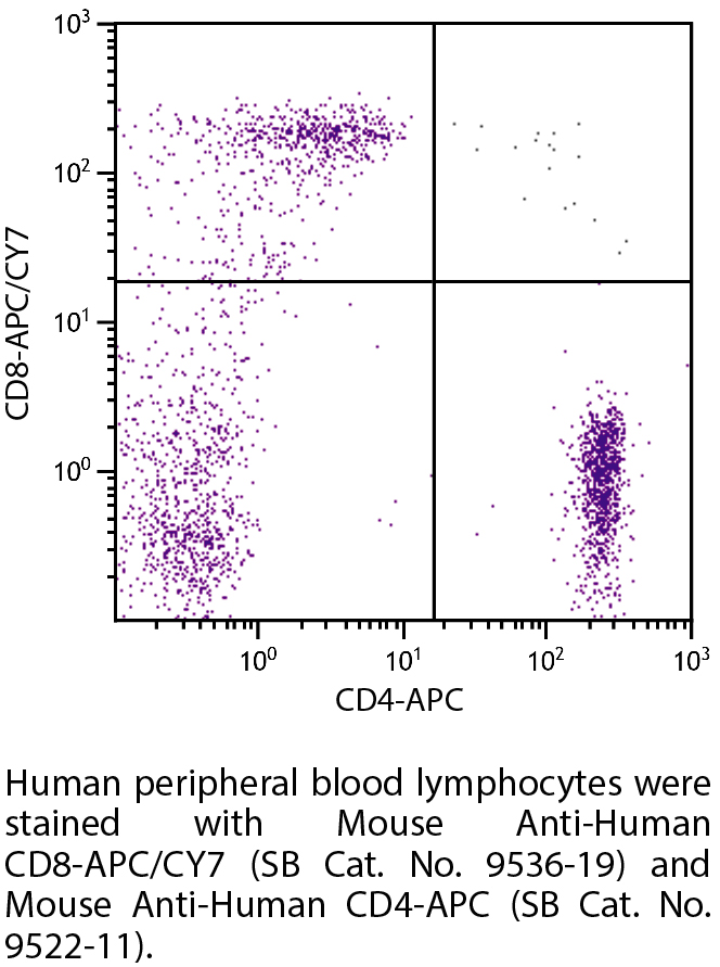 Mouse Anti-Human CD8-APC/CY7 - 100 tests