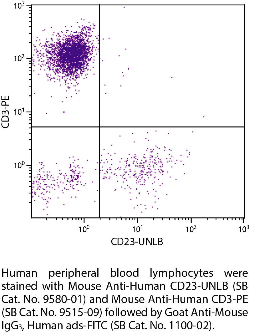 Mouse Anti-Human CD23-UNLB - 0.1 mg