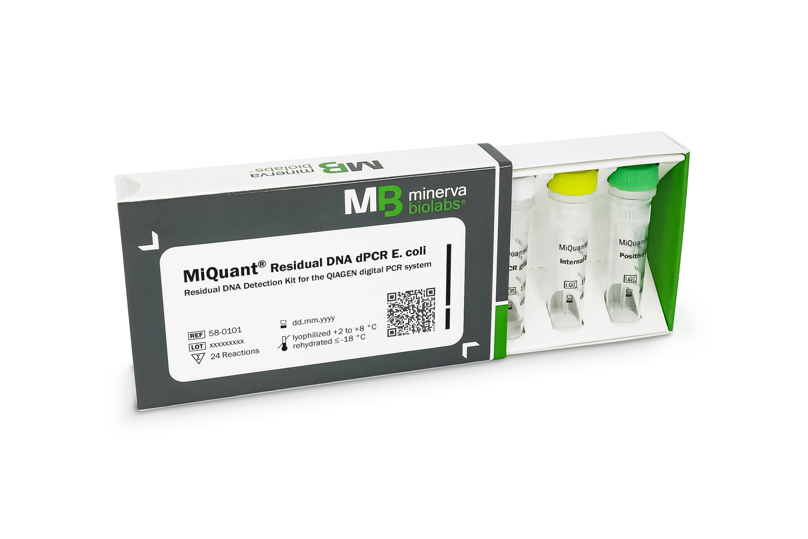 MiQuant® Residual DNA E.coli   - 4 x 24 reactions